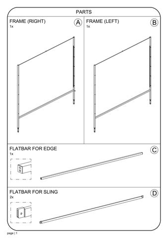 ASSEMBLY INSTRUCTION AIKO DAYBED LARGE 第 2 页