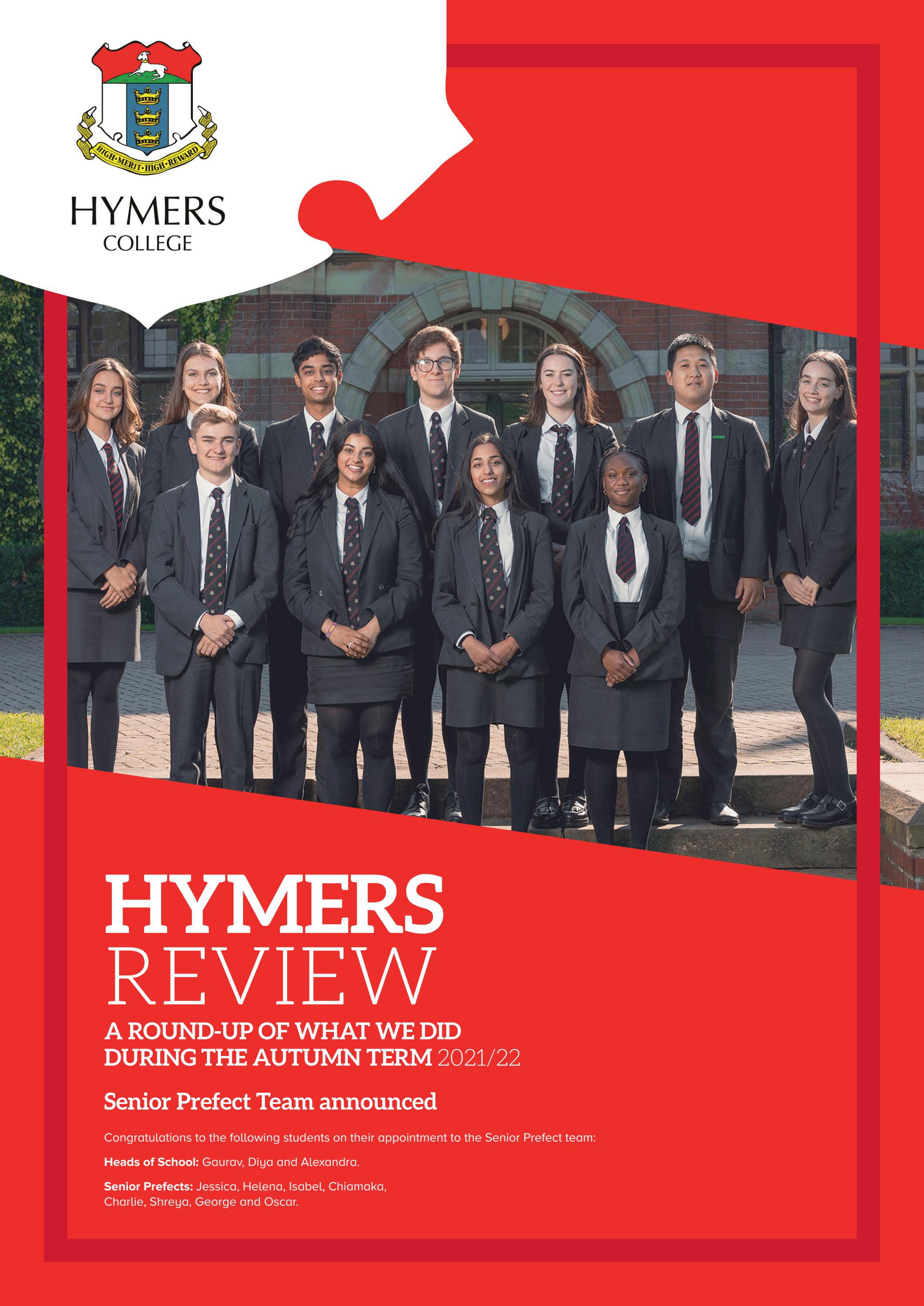 Hymers College Review Autumn Term 202122 by Hymers College Issuu