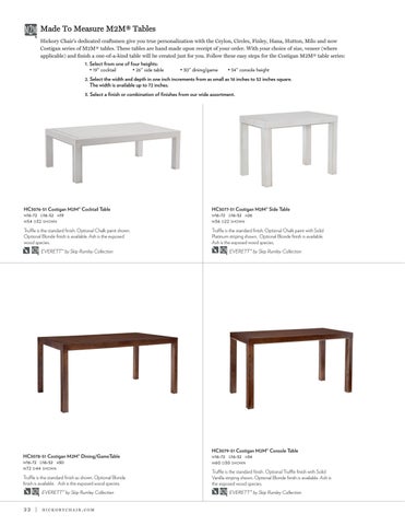 Skip Rumley Catalog Updated 家具目录 · EVERETT by 第 24 页