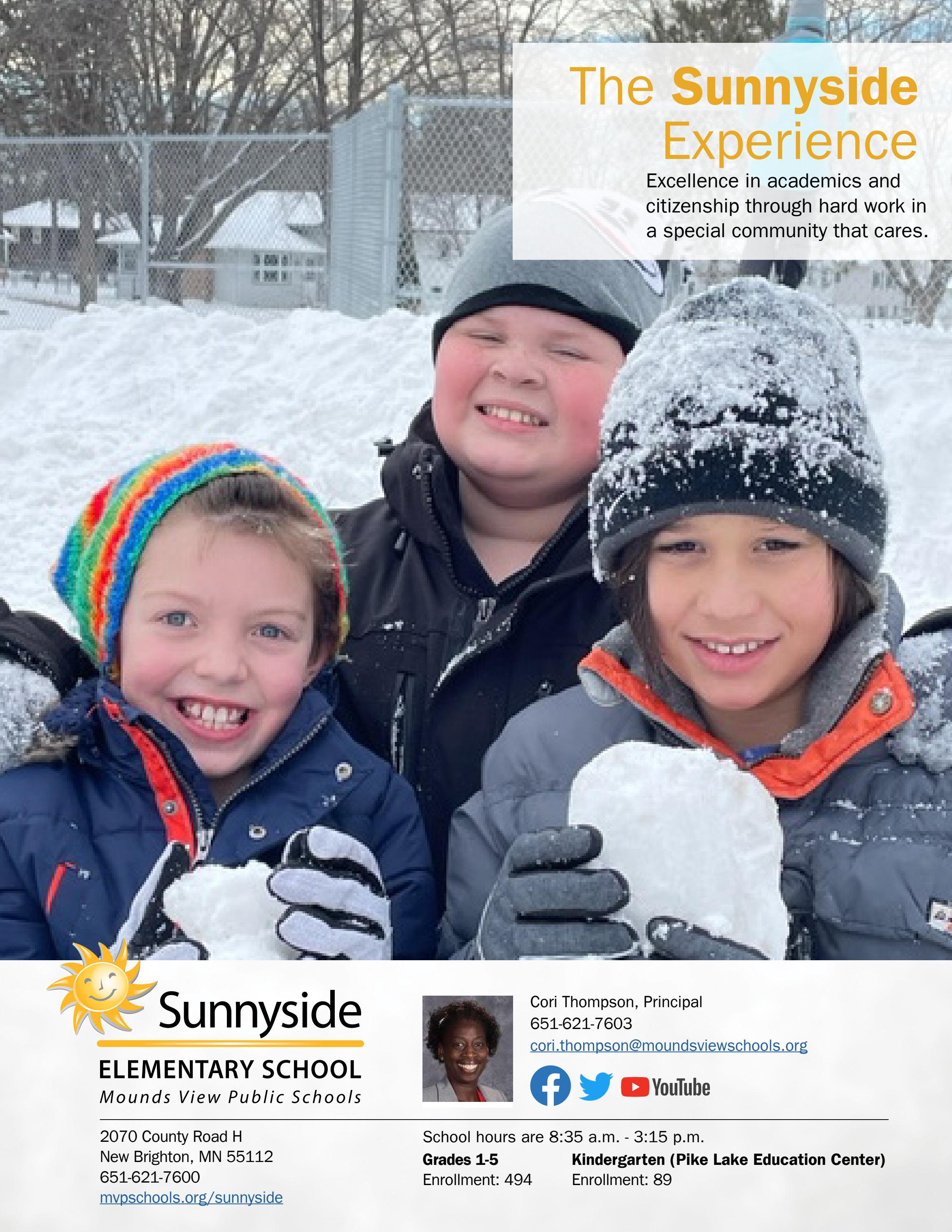 Sunnyside Elementary profile by Mounds View Public Schools Issuu