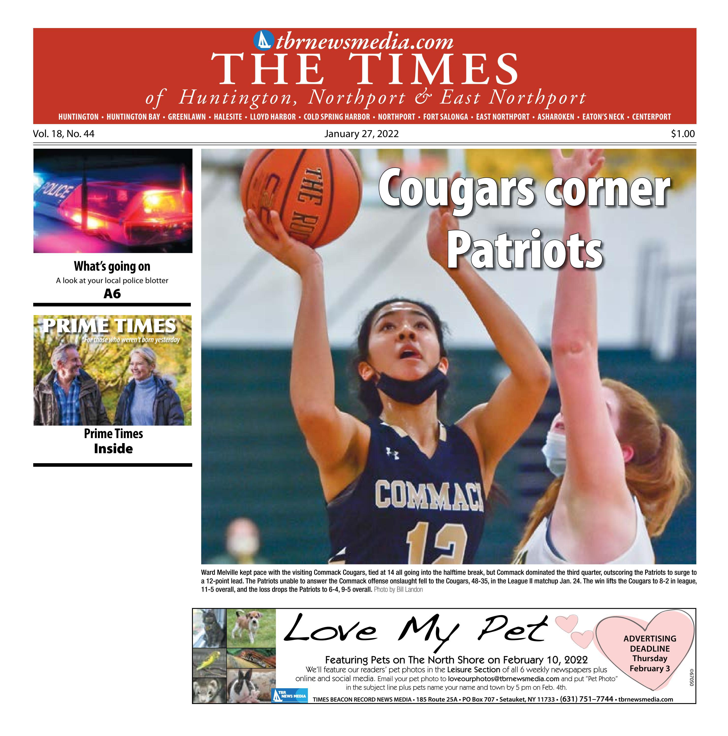 The Times Of Huntington Northport January 27 2022 By TBR News Media Issuu