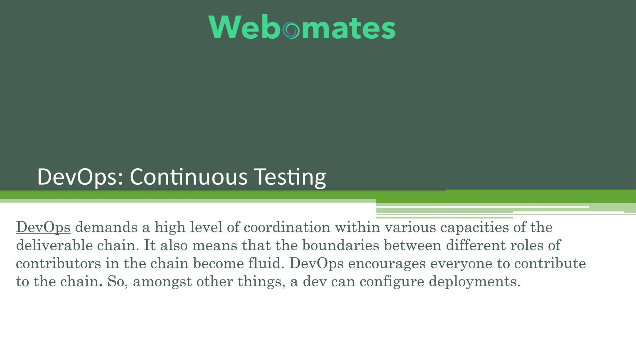 DevOps Continuous Testing by Webomates INC - Issuu