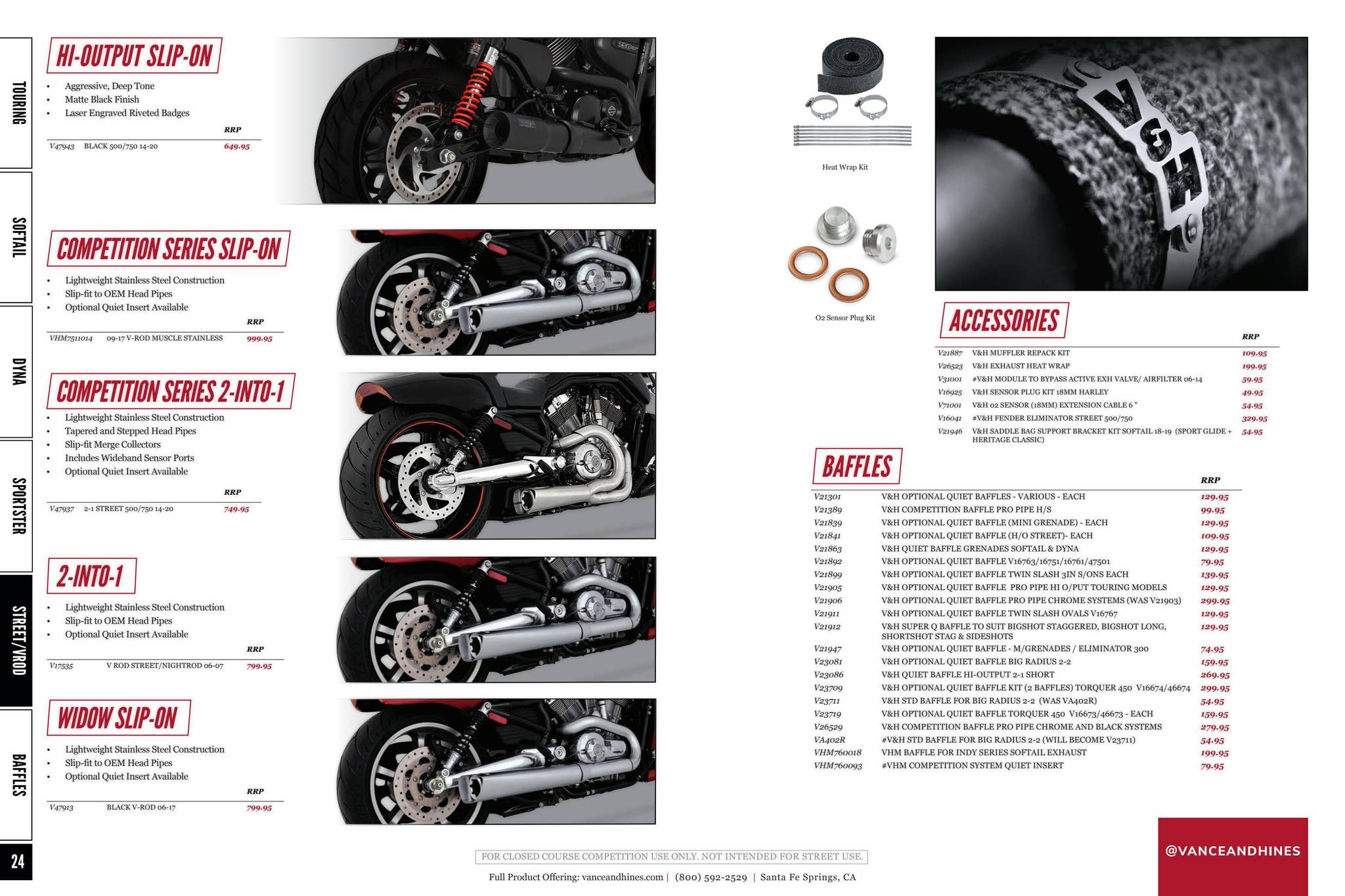 Vance & Hines Catalogue Australia by Cassons Issuu