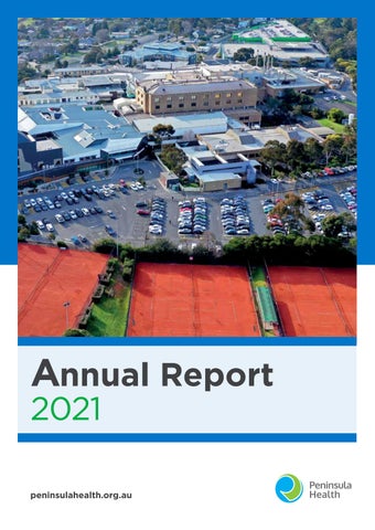 Cover of "Annual Report 2021"