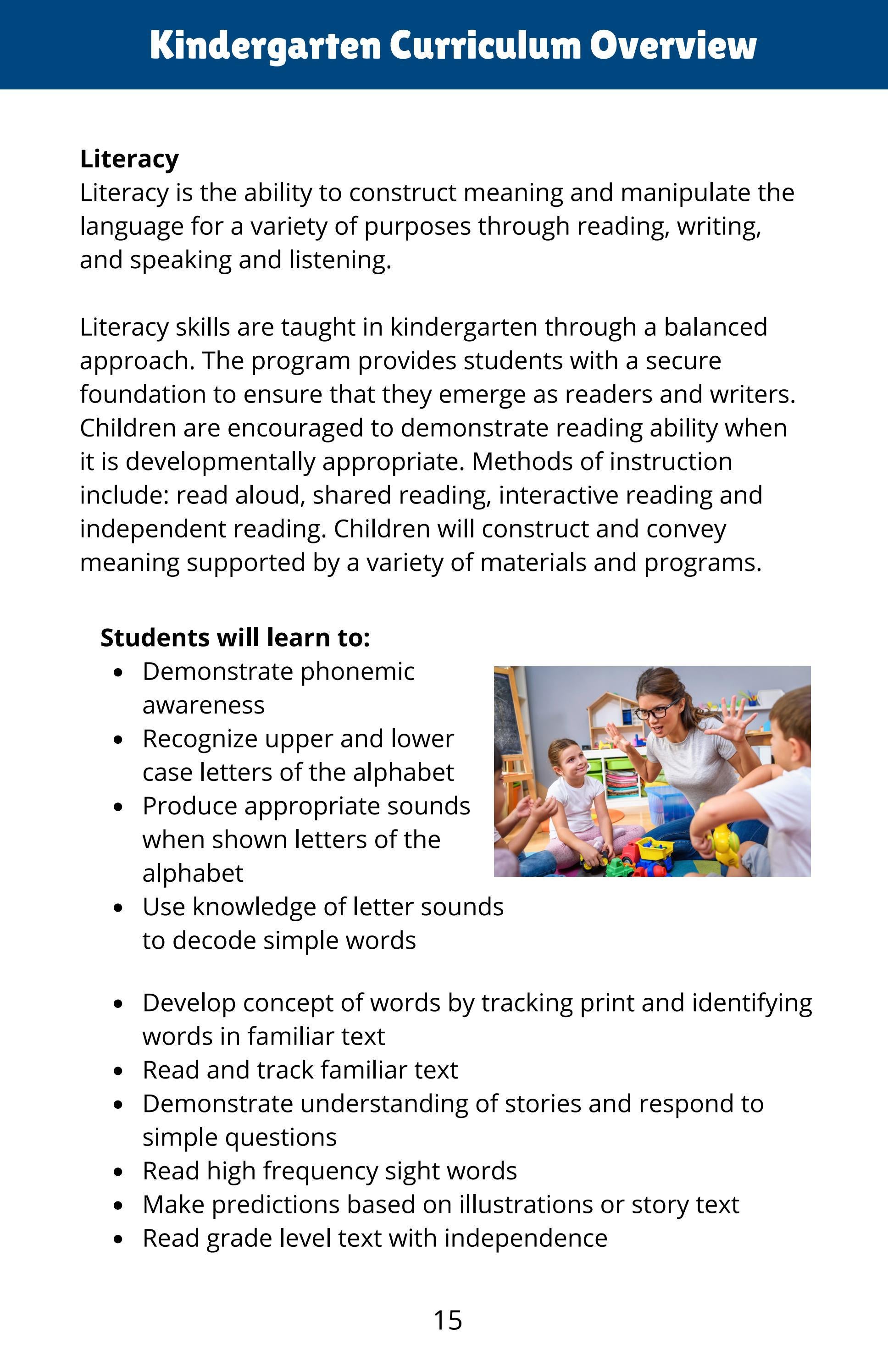 Naperville 203 2022 2023 Kindergarten Preview Booklet By Sinikka 