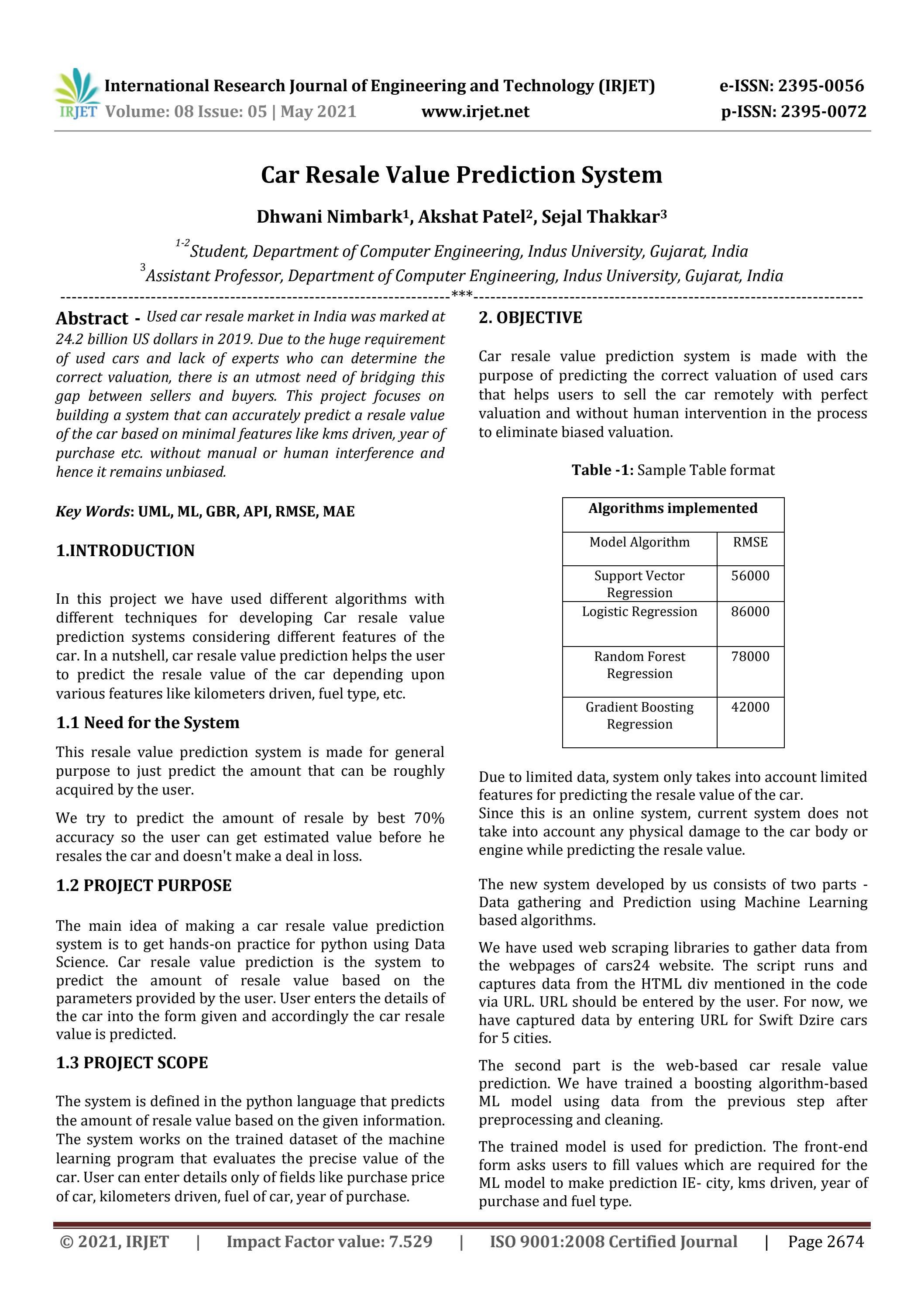 irjet-car-resale-value-prediction-system-by-irjet-journal-issuu