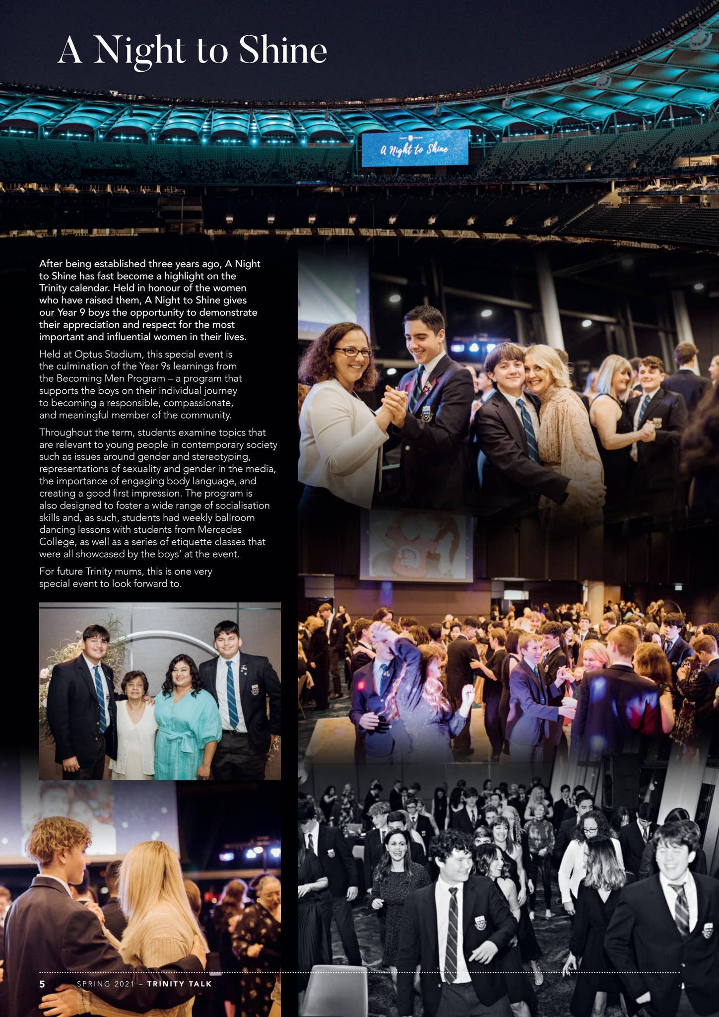 Trinity Talk - Issue #4 Spring 2021 by Trinity College, Perth - Issuu