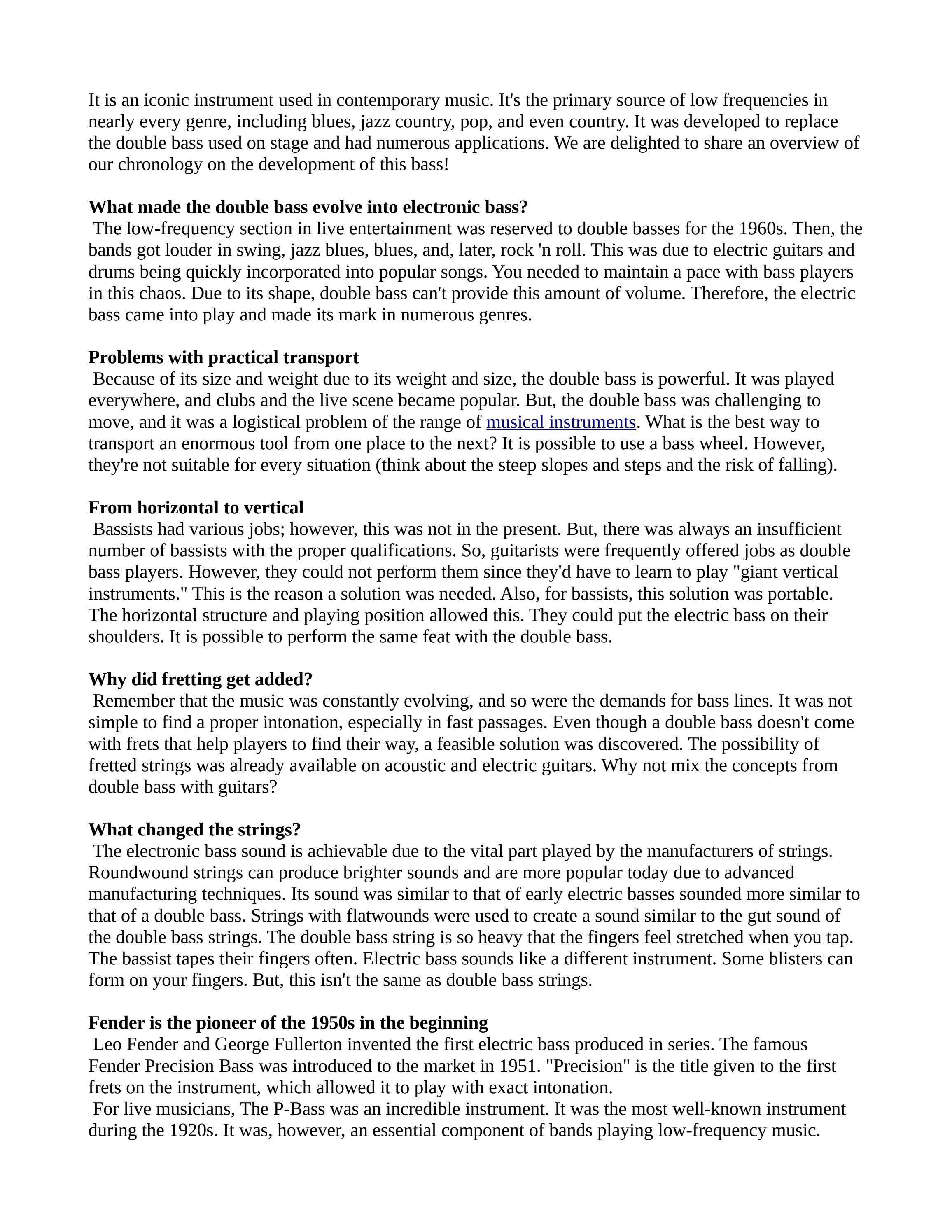 Bass Guitar History by Crypto Expert Issuu