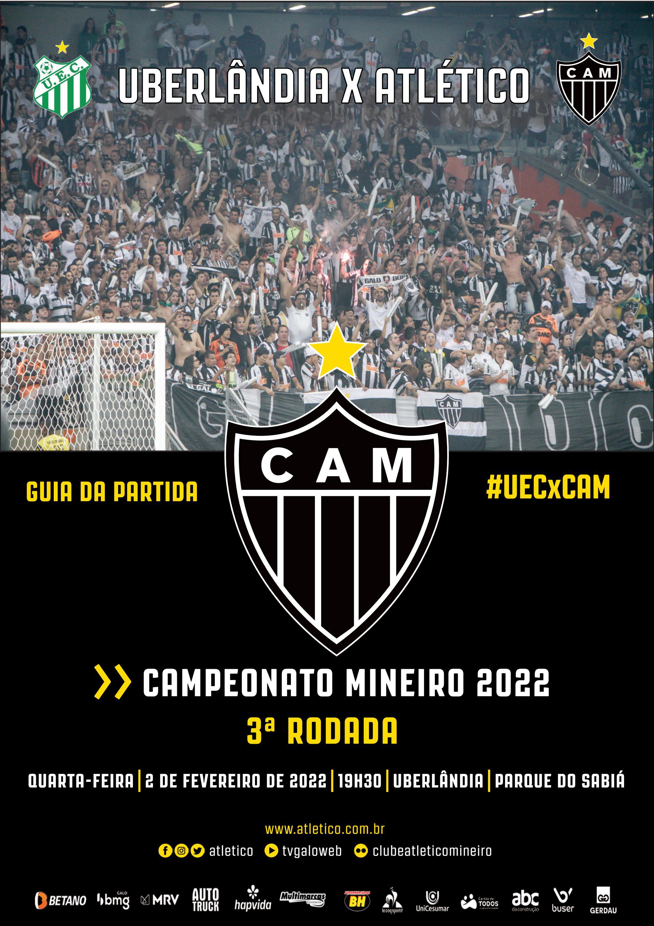 Guia da Partida - Uberlândia x Atlético - Mineiro 2022 by Clube ...