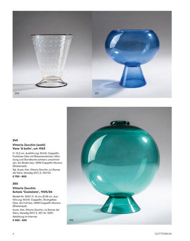 Quittenbaum Kunstauktionen GmbH 灯饰目录 · 161B | Auktion ' 穆拉诺玻璃 Glas' | Quittenbaum Kunstauktionen München 第 8 页
