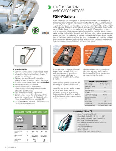 FAKRO 家具目录 德文 produits - Puits 德文 lumière et accessoires Canada 第 18 页