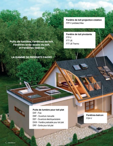 FAKRO 家具目录 德文 produits - Puits 德文 lumière et accessoires Canada 第 4 页