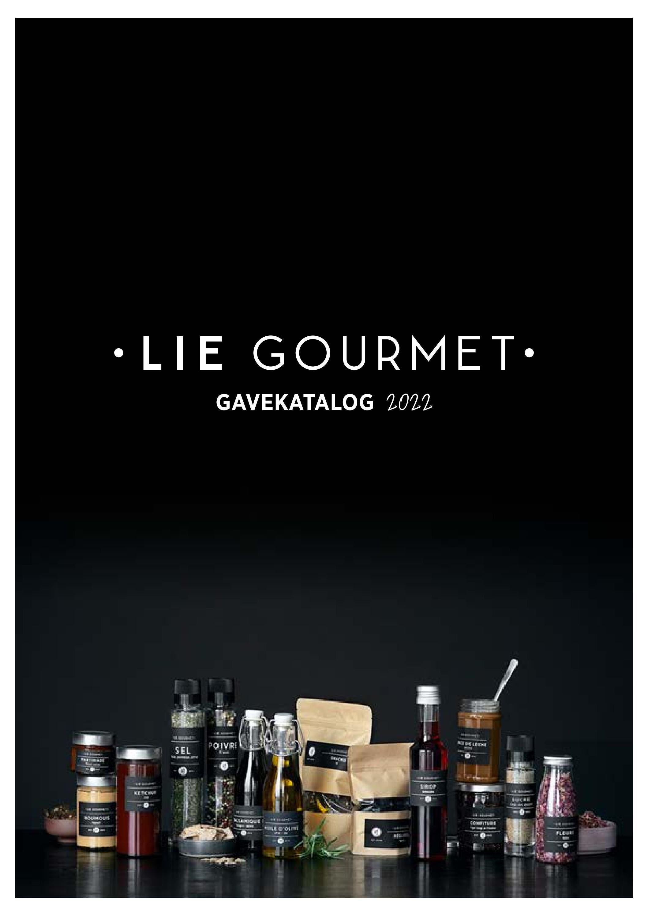 Lie Gourmet Gavekatalog 2022 by JE.DK Issuu