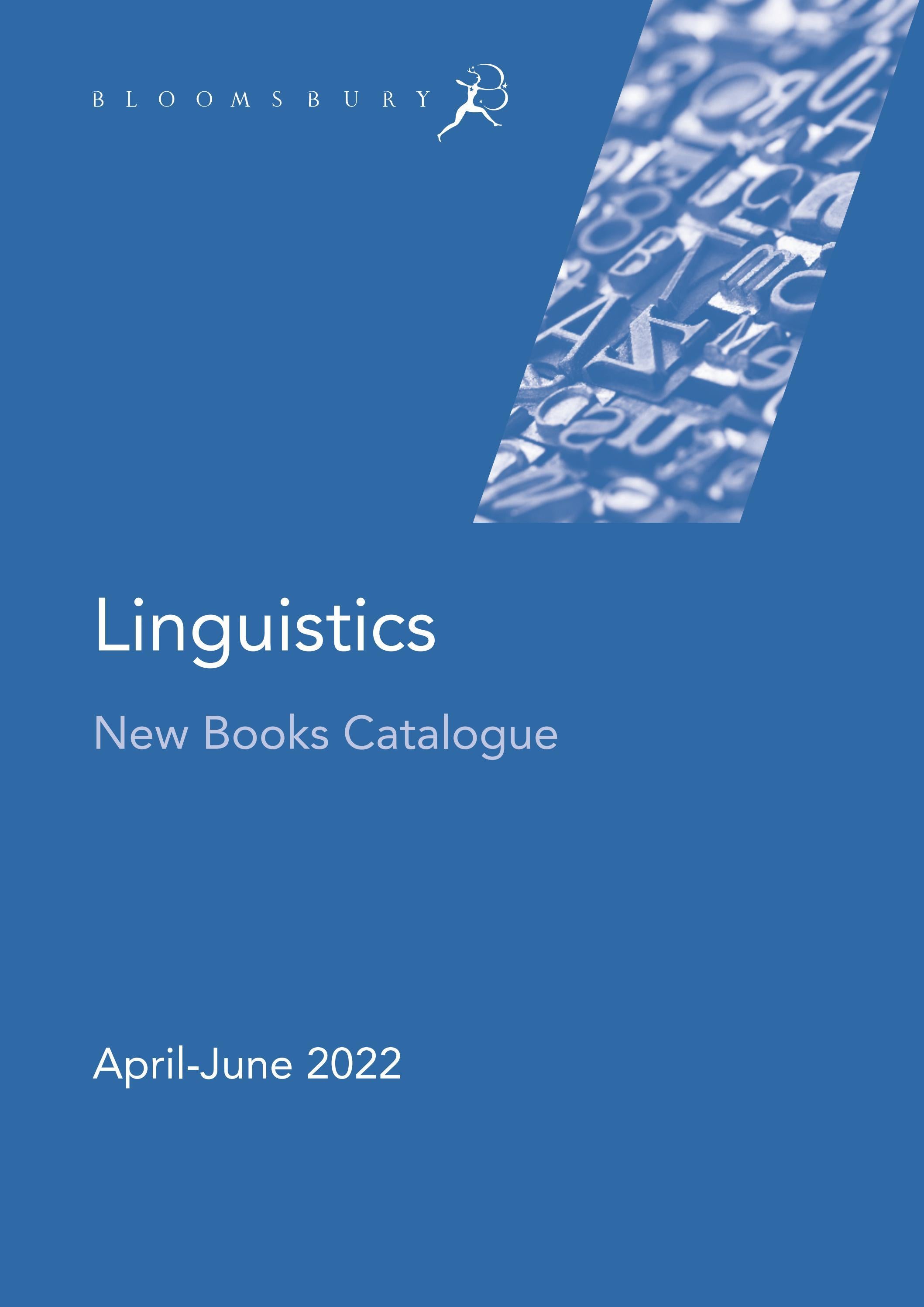 Linguistics New Books Catalogue AprilJune 2022 by Bloomsbury
