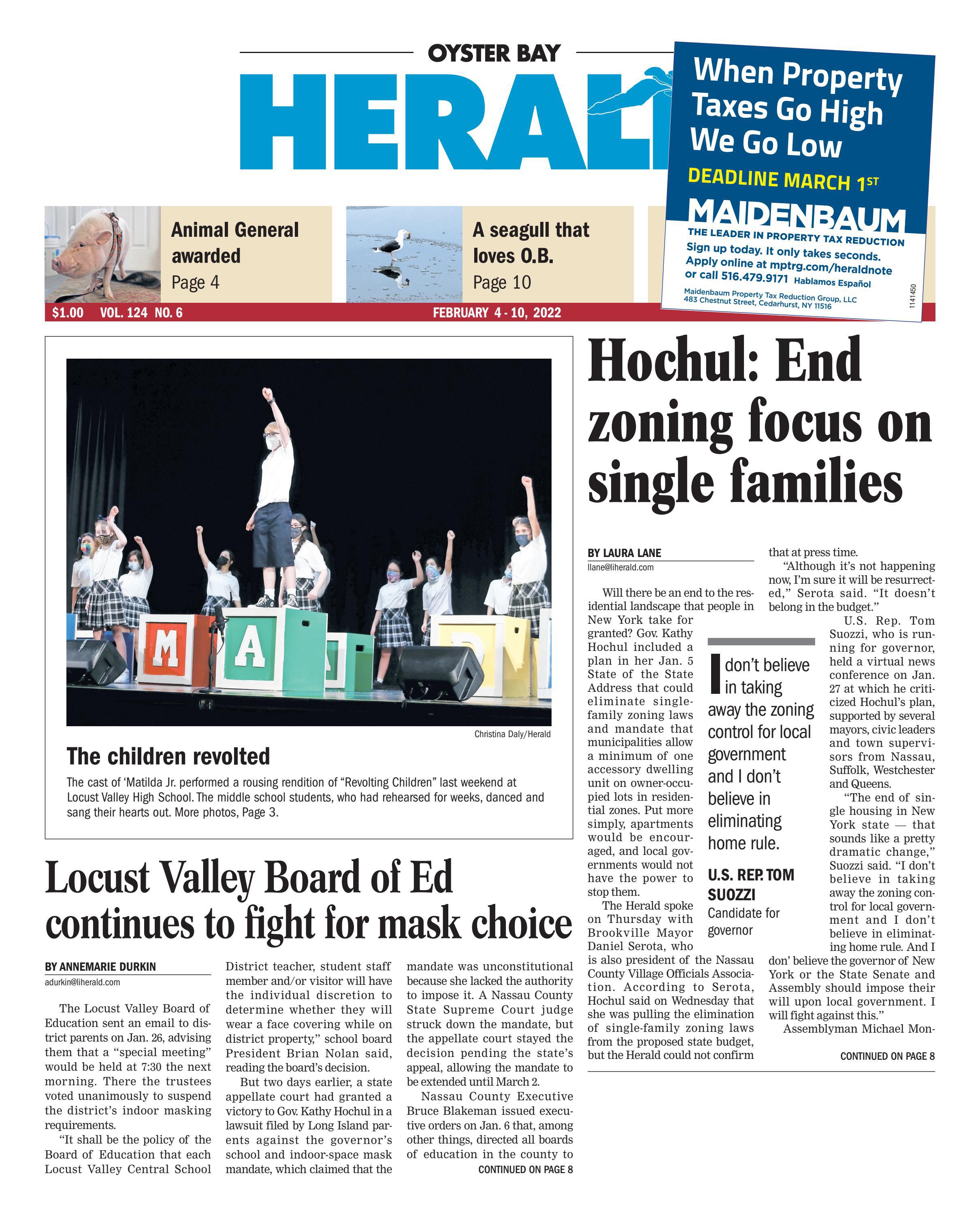 Oyster Bay Herald 02042022 by Richner Communications, Inc Issuu