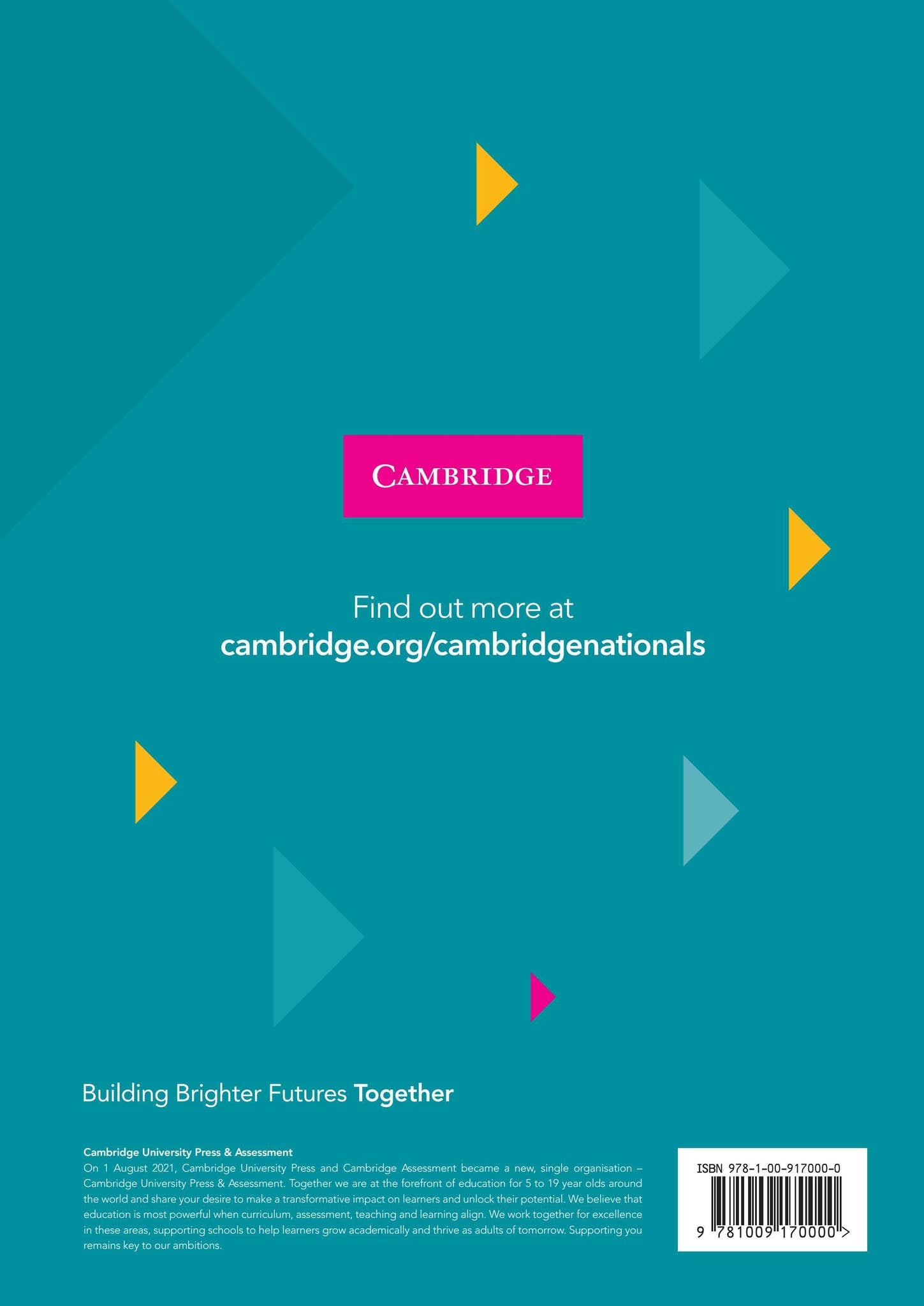 Cambridge Nationals Brochure by Cambridge International Education - Issuu