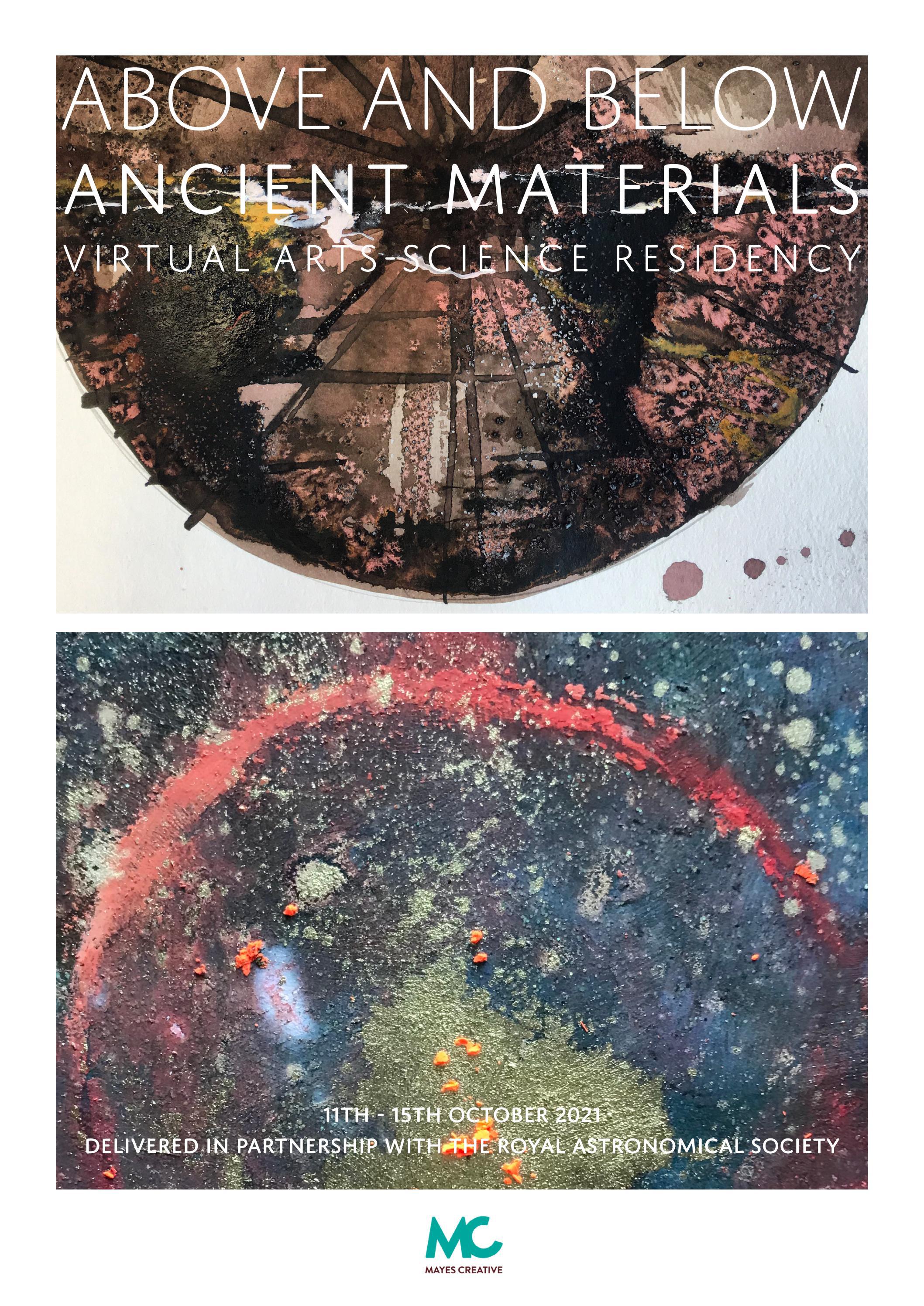 Above and Below Ancient Materials Residency by MayesCreative Issuu