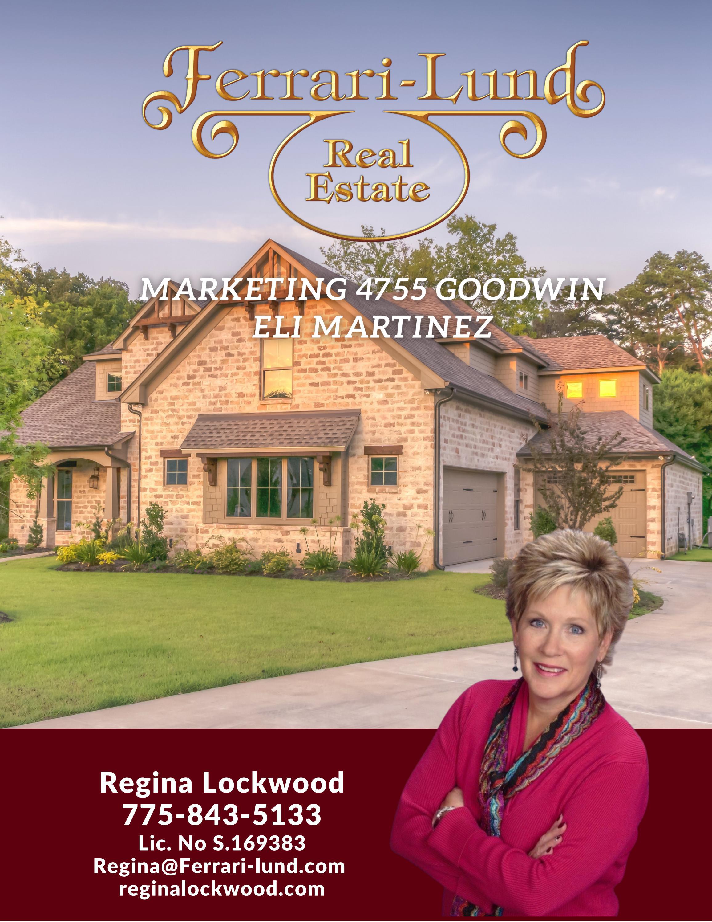 Regina Lockwood Digital Listing Presentation 4755 Goodwin by
