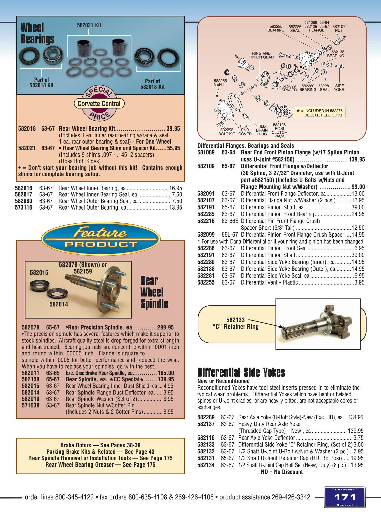 Corvette Central C2 (6367) Corvette Parts Catalog by Corvette Central