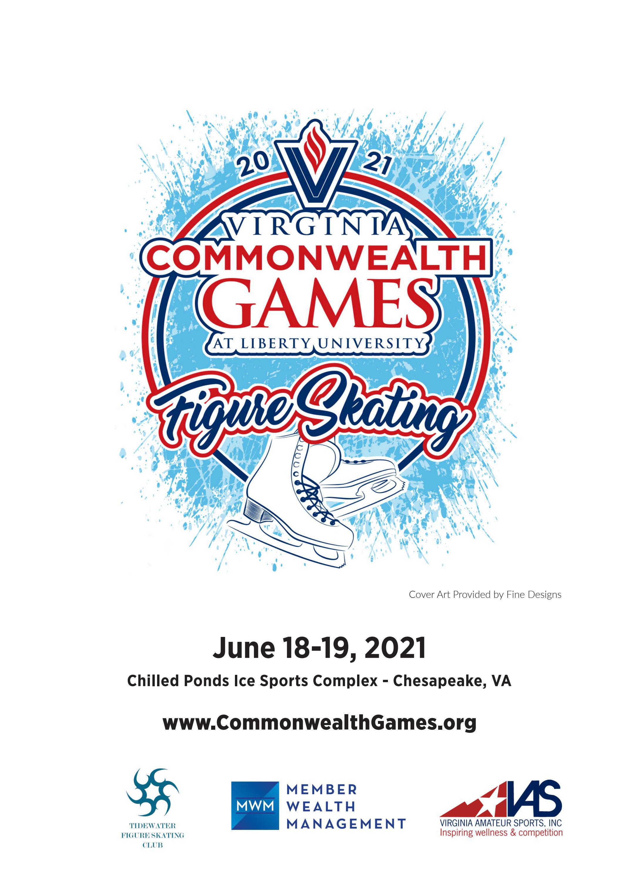 2021 VA Commonwealth Game Figure Skating Program by Virginia Amateur Sports Issuu