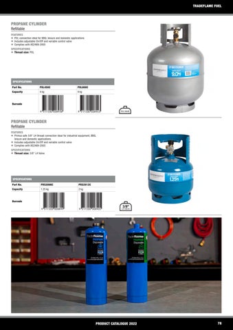 Tradeflame Product Catalogue 2022 by adventureoperations - Issuu
