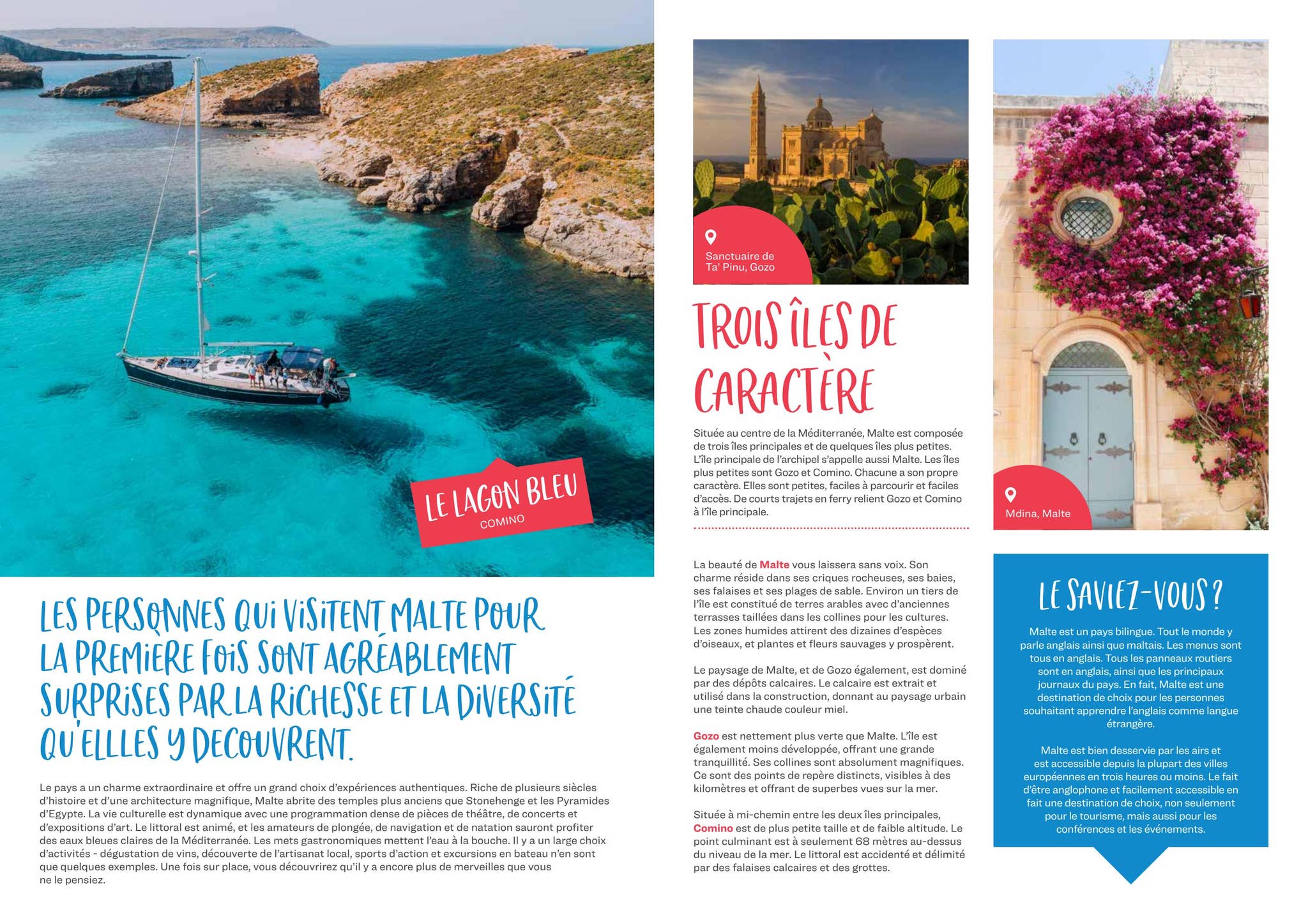 Main Brochure | Online Version Only (FR) by Malta Tourism Authority - Issuu