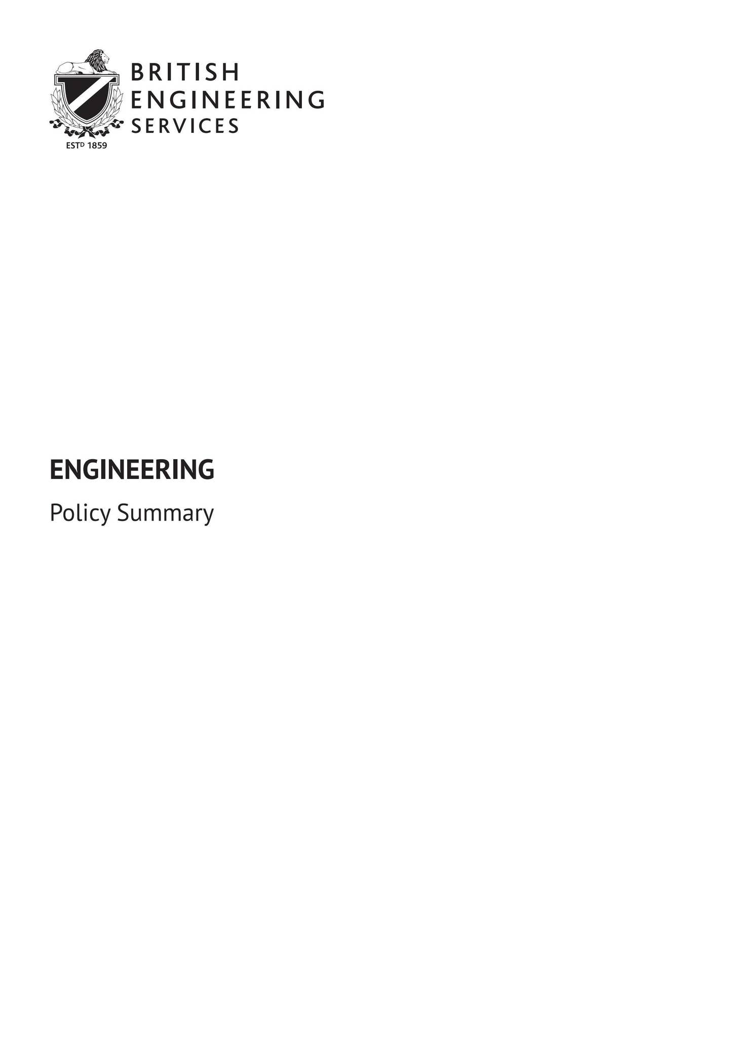 Engineering Policy Document Example British Engineering Policy Summary by Residentsline - Issuu