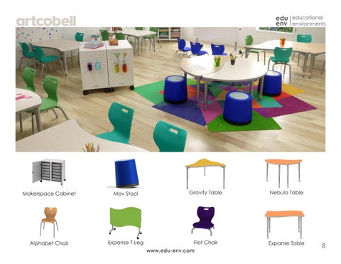 Educational Environments 家具型录 第 11 页