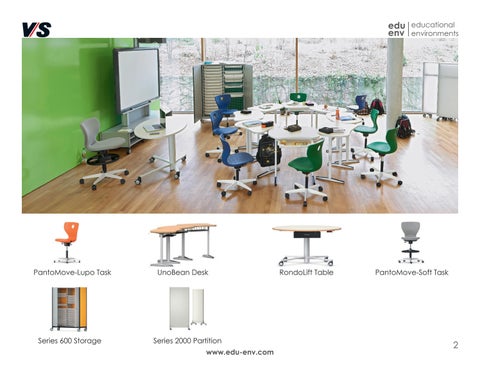 Educational Environments 家具型录 第 5 页