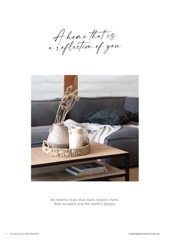OZ Design Furniture 家具目录 · Naturally Boundless by 第 2 页