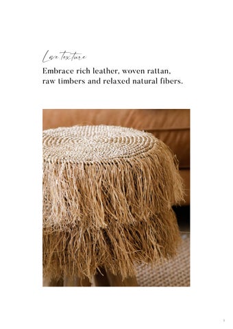OZ Design Furniture 家具目录 · Naturally Boundless by 第 5 页