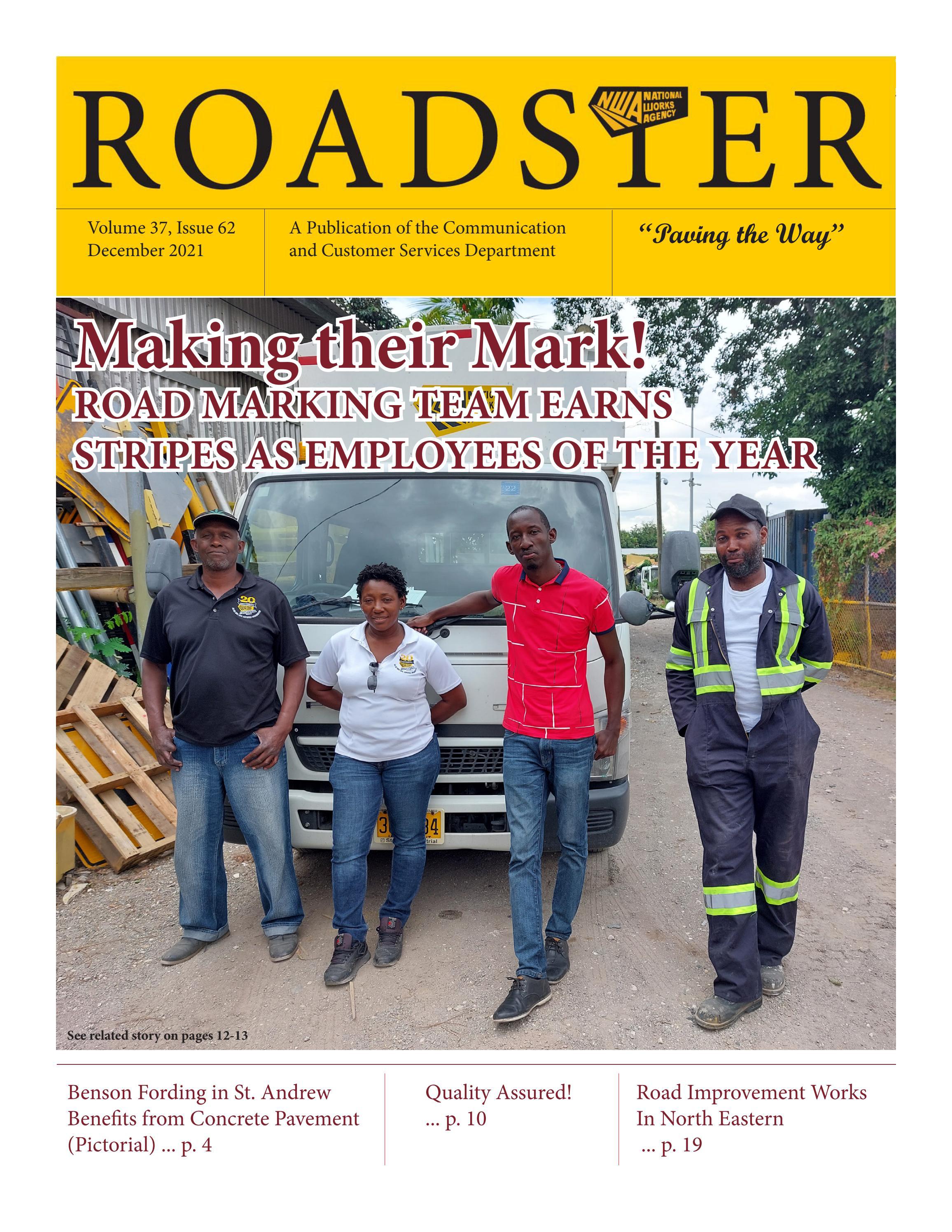 The National Works Agency ROADSTER Newsletter by National Works