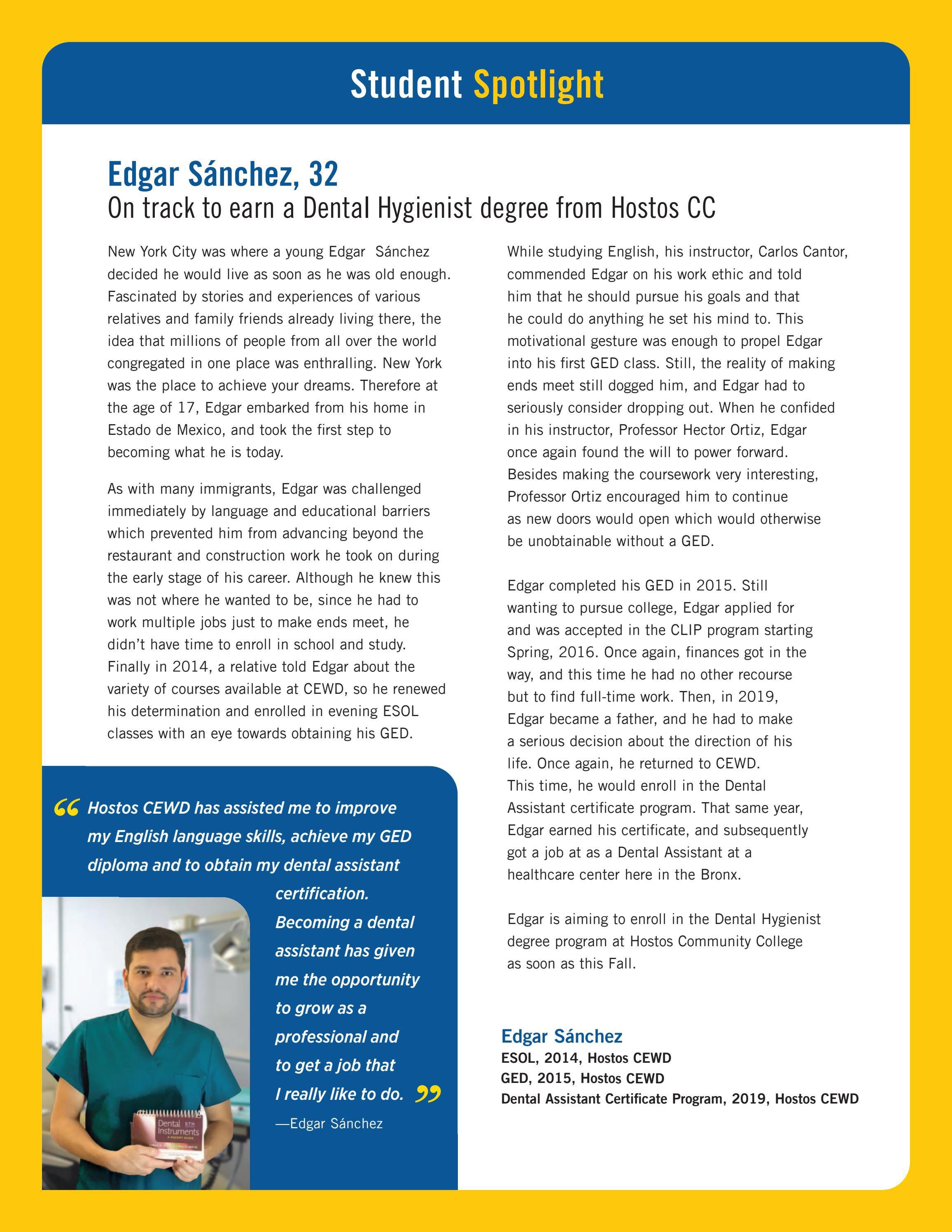 Spring 2022 Continuing Education Catalog By Hostos Community College 