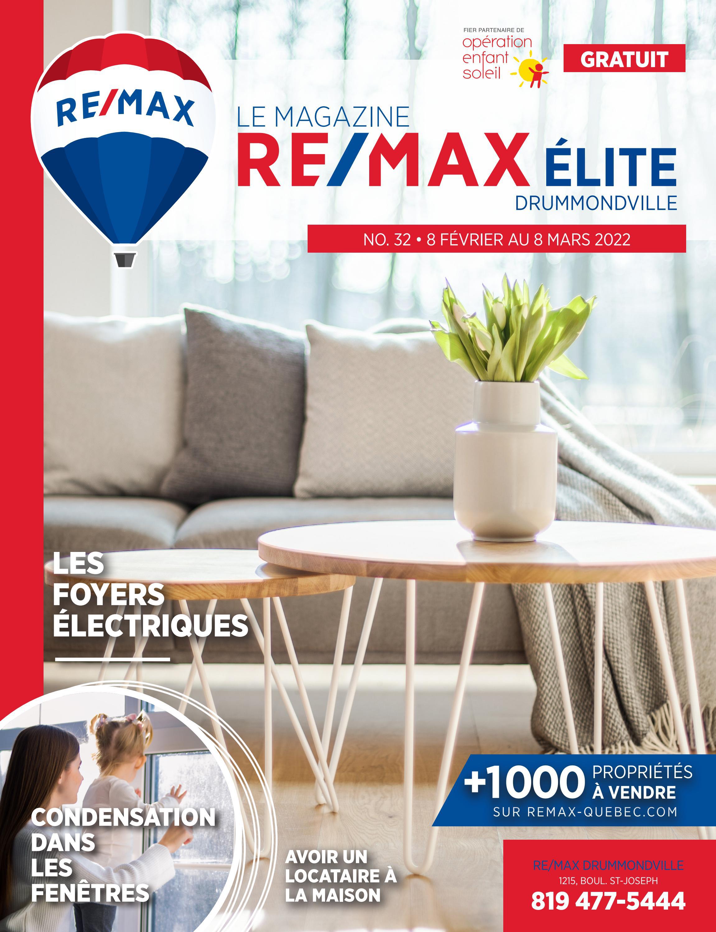RE/MAX Élite Édition février Drummondville by Zig21 Issuu