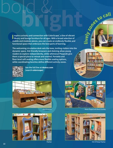 Demco, Inc. 教育 Library Essentials 家具目录 2022 第 24 页