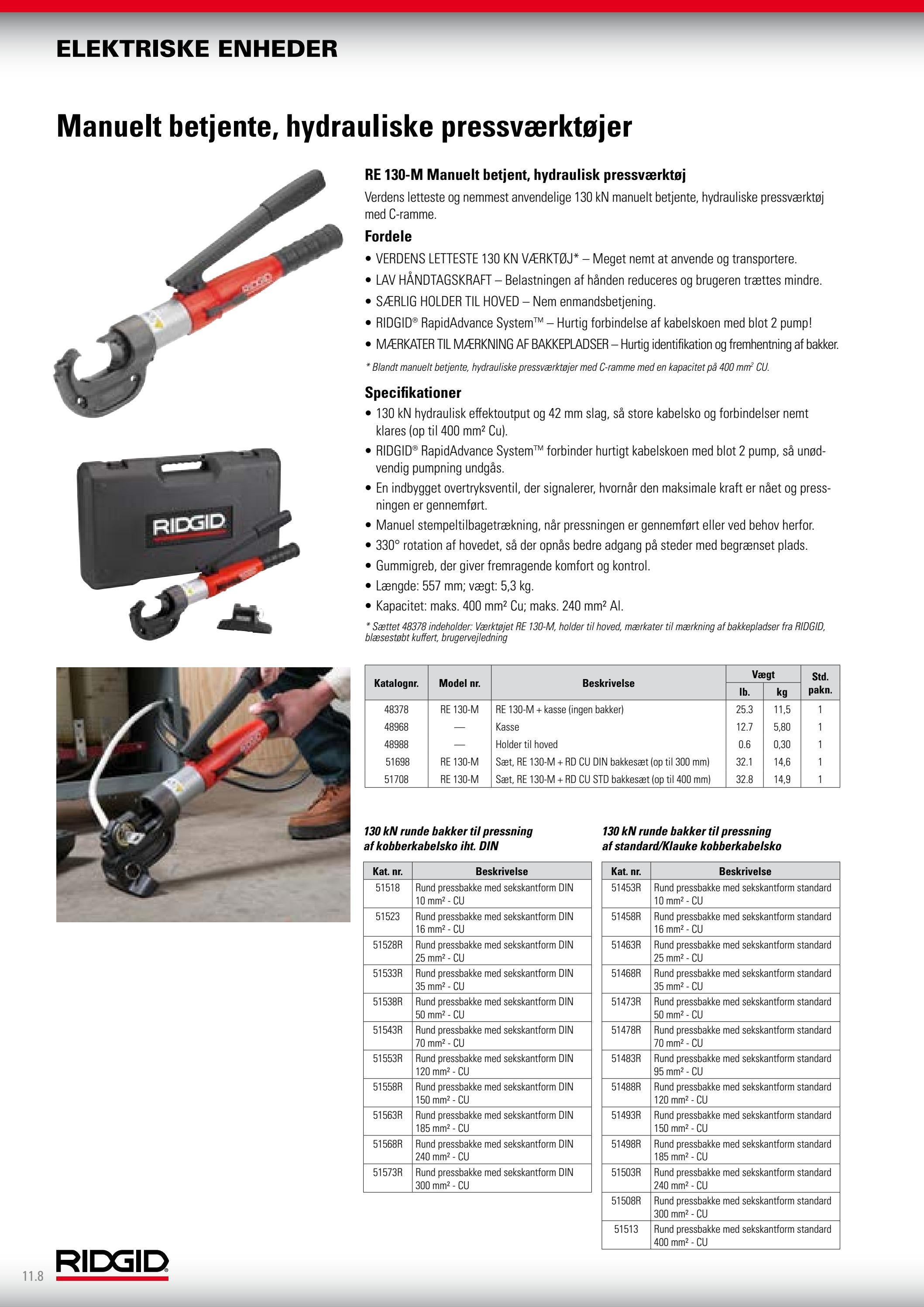 RIDGID Catalog Denmark by RIDGID Europe Issuu