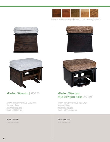 Miller - Miller's Cabinet - E&G Amish Furniture 家具目录 · 2021 Gliders by 第 12 页