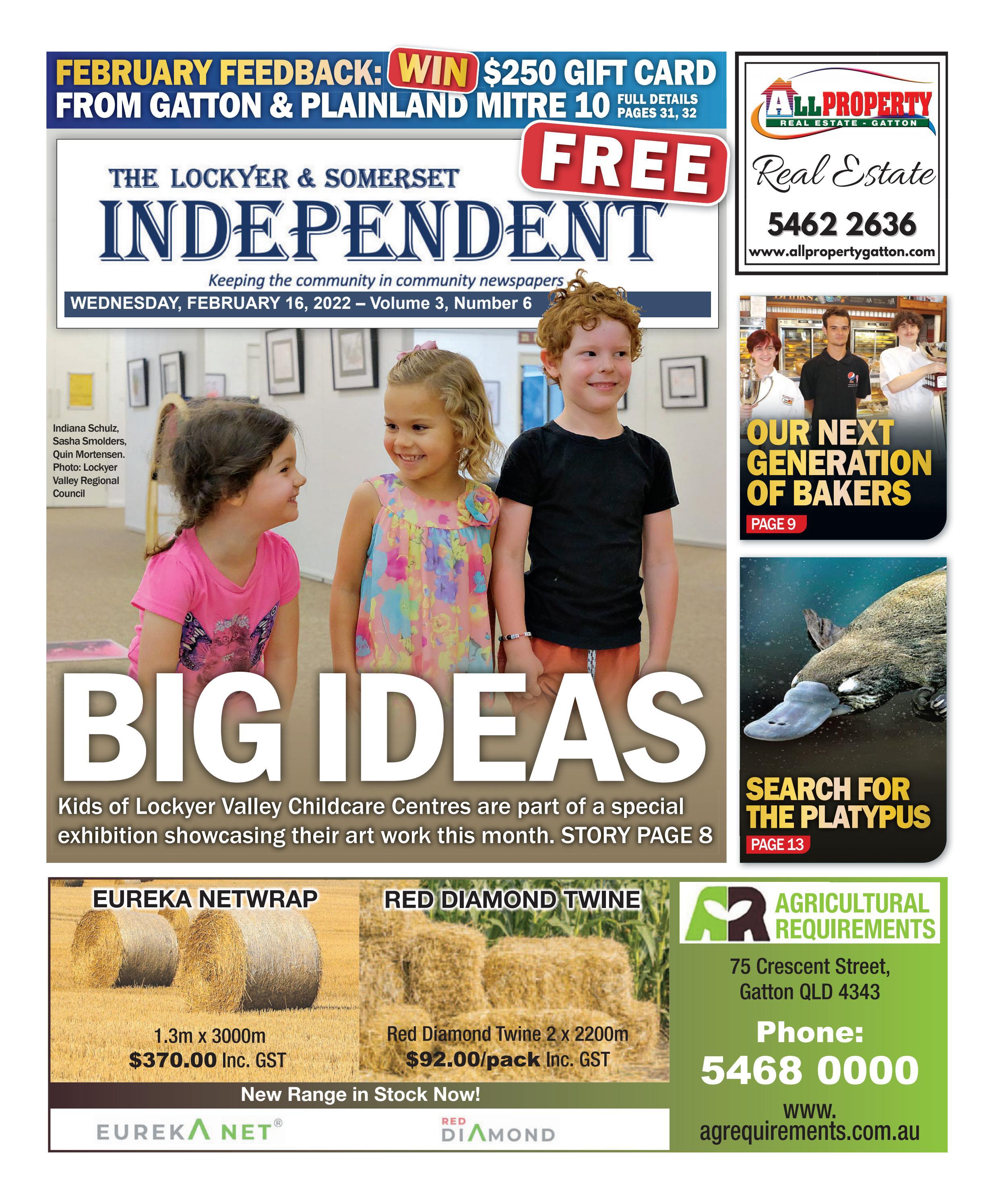 the-independent-wednesday-16th-february-2022-by-the-lockyer