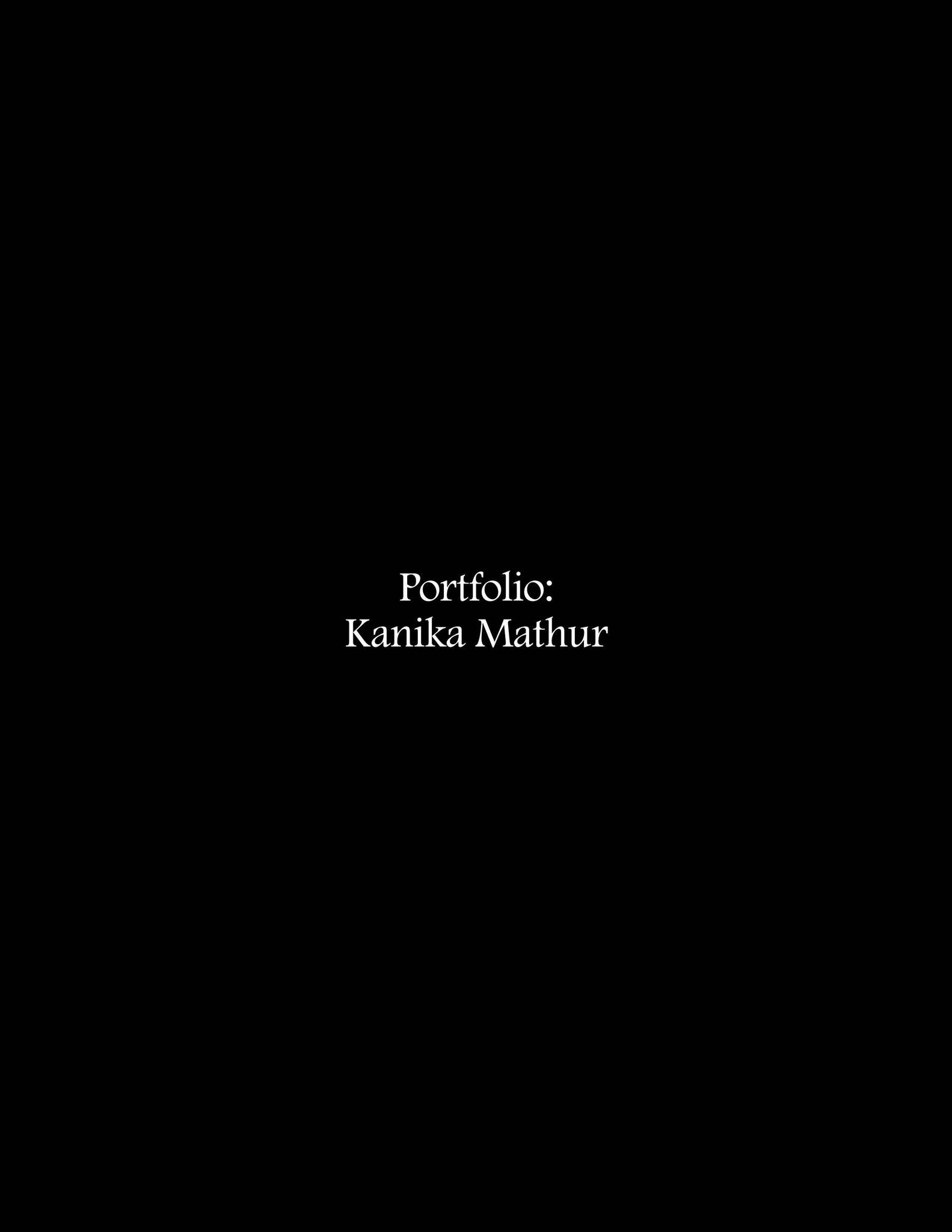 Corporate Portfolio by Kanika Mathur - Issuu