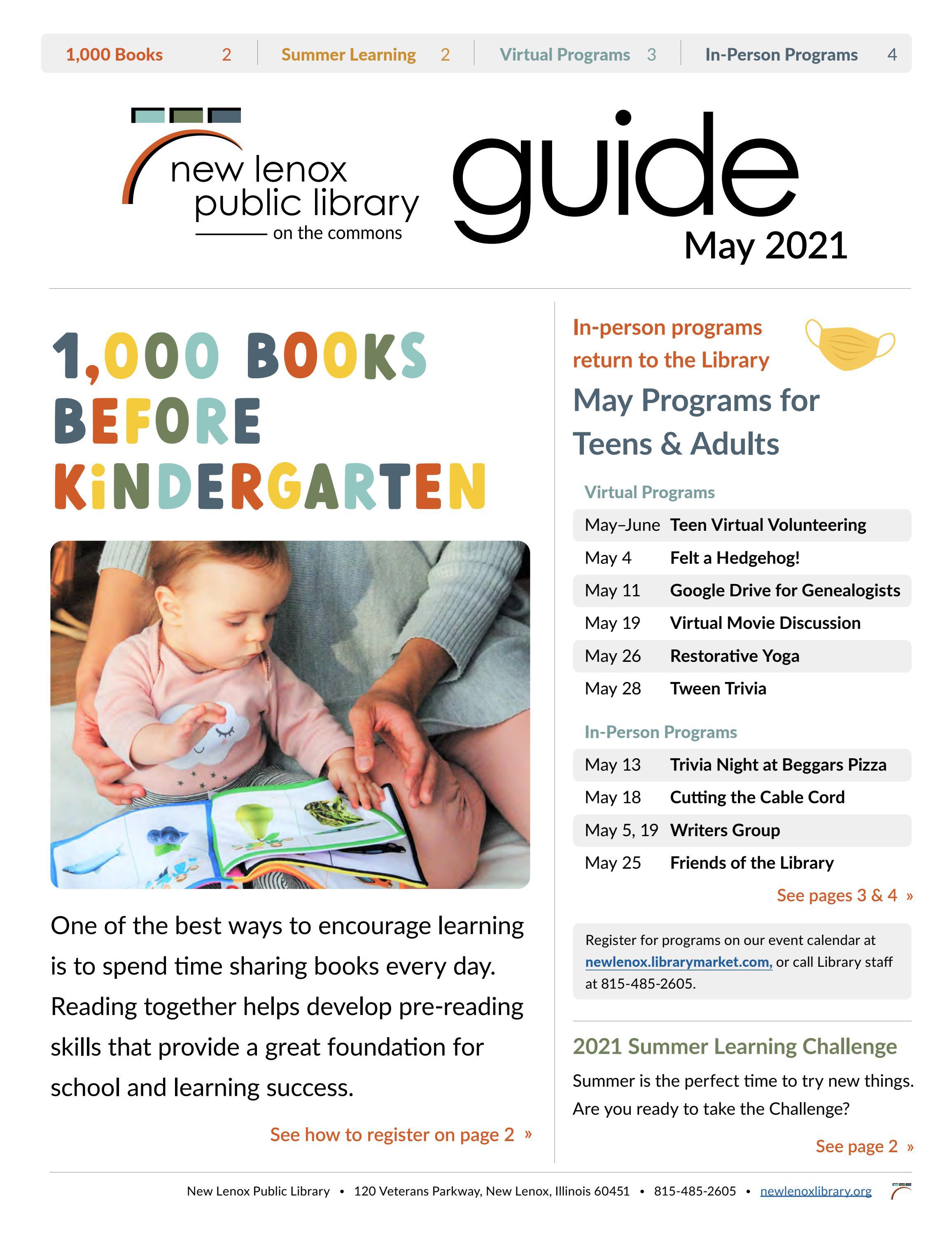 New Lenox Library Guide May 2021 by New Lenox Public Library Issuu