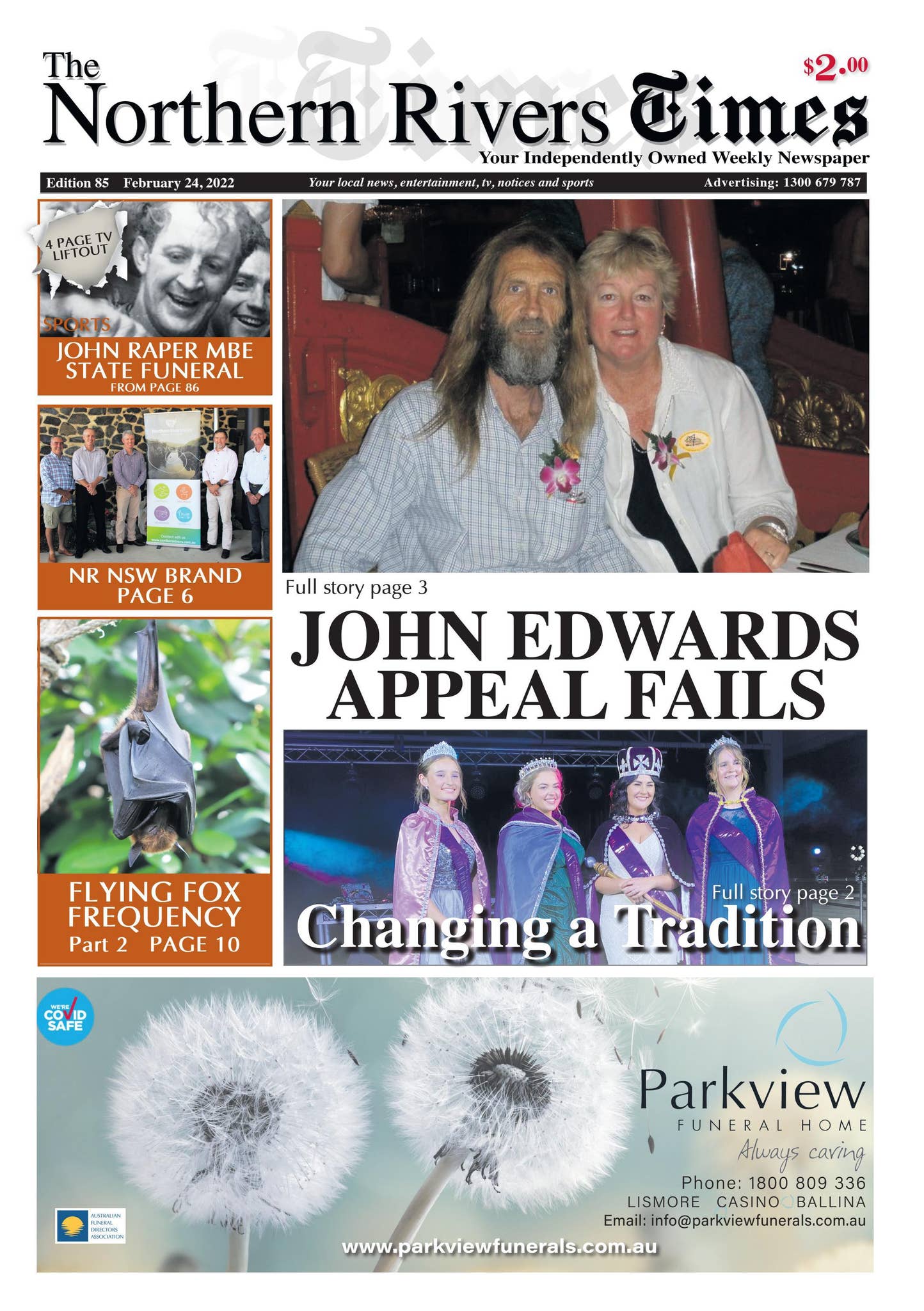 The Northern Rivers Times Edition 85 by The Northern Rivers Times - Issuu