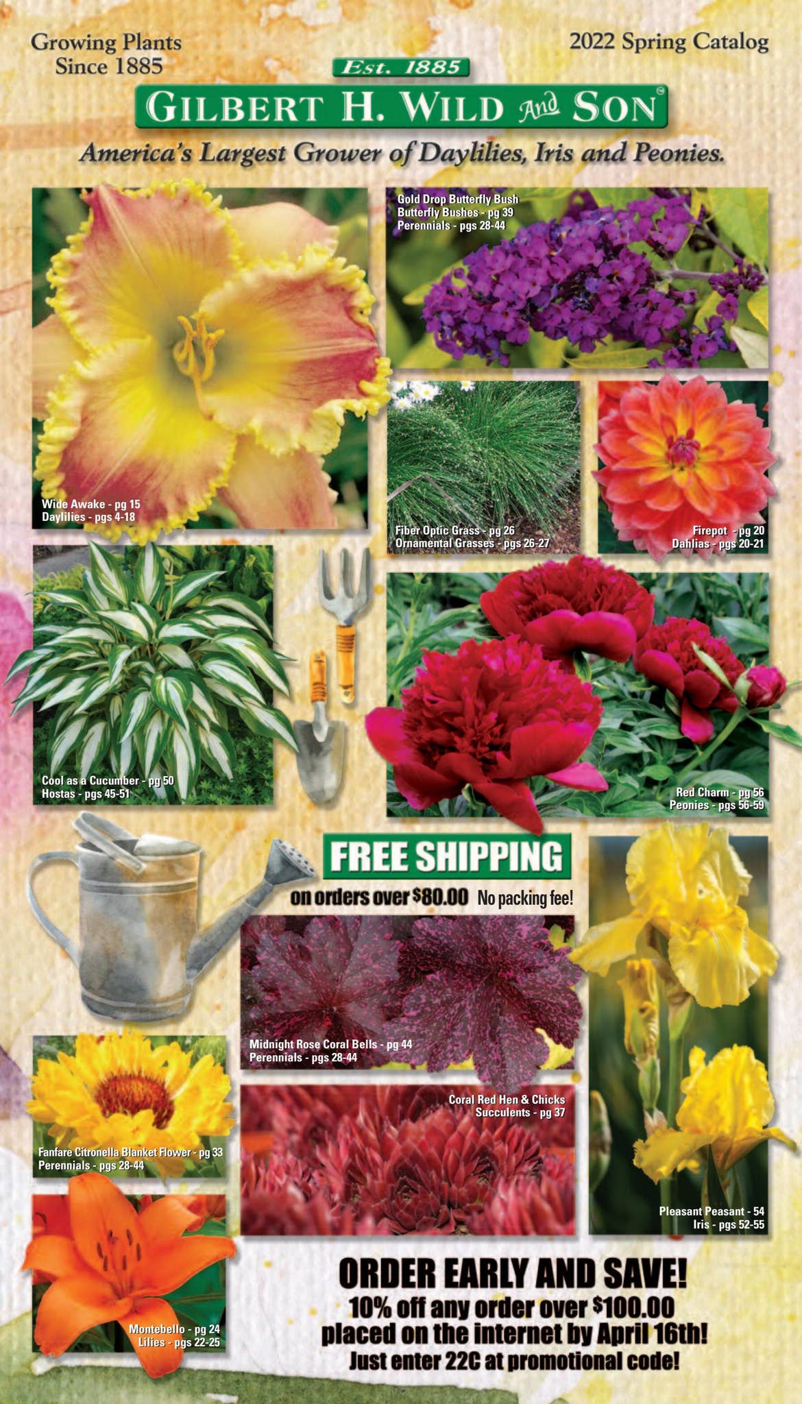 Gilbert H. Wild 2022 Spring Catalog by P. Allen Smith & Gilbert H. Wild