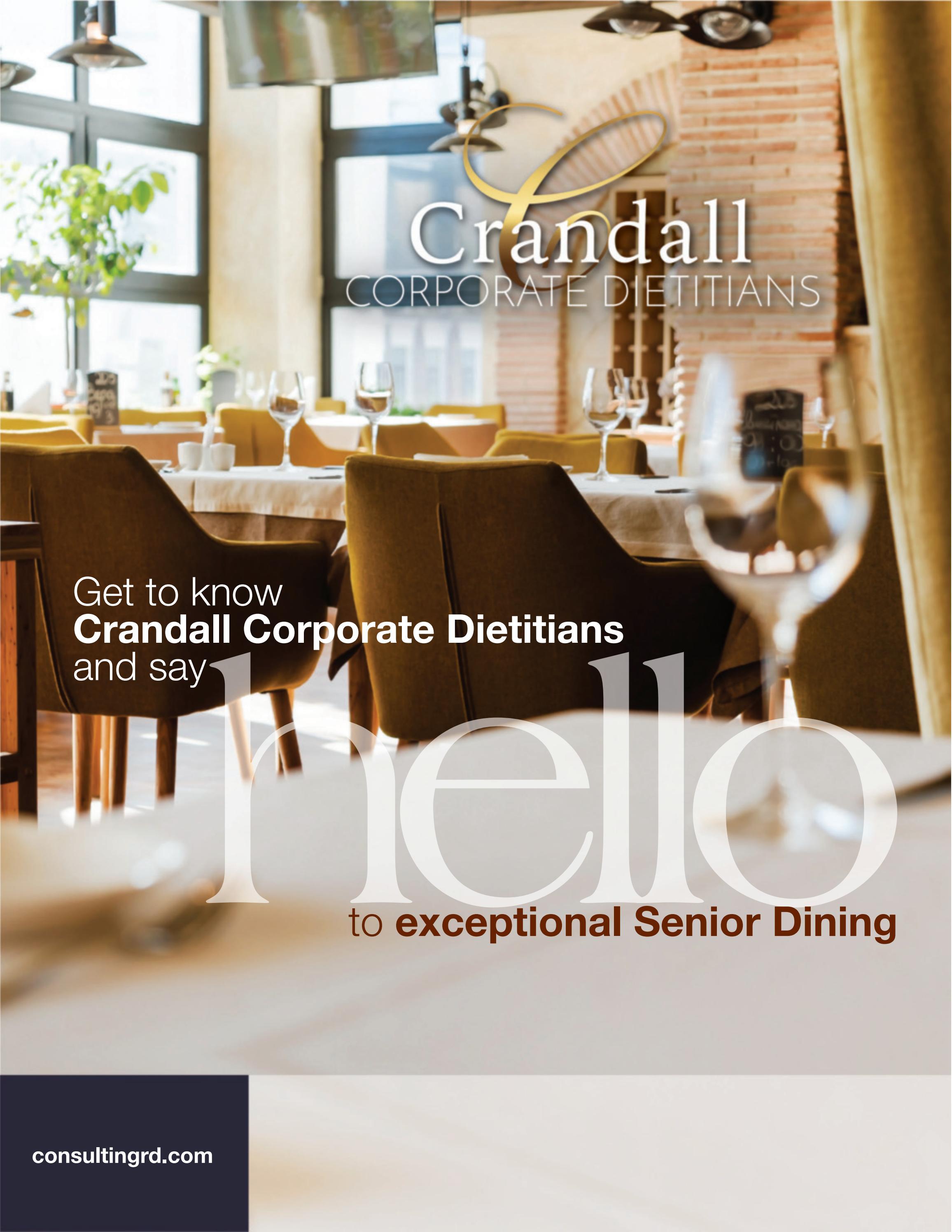 Crandall Corporate Dietitians by Consultingrd Issuu