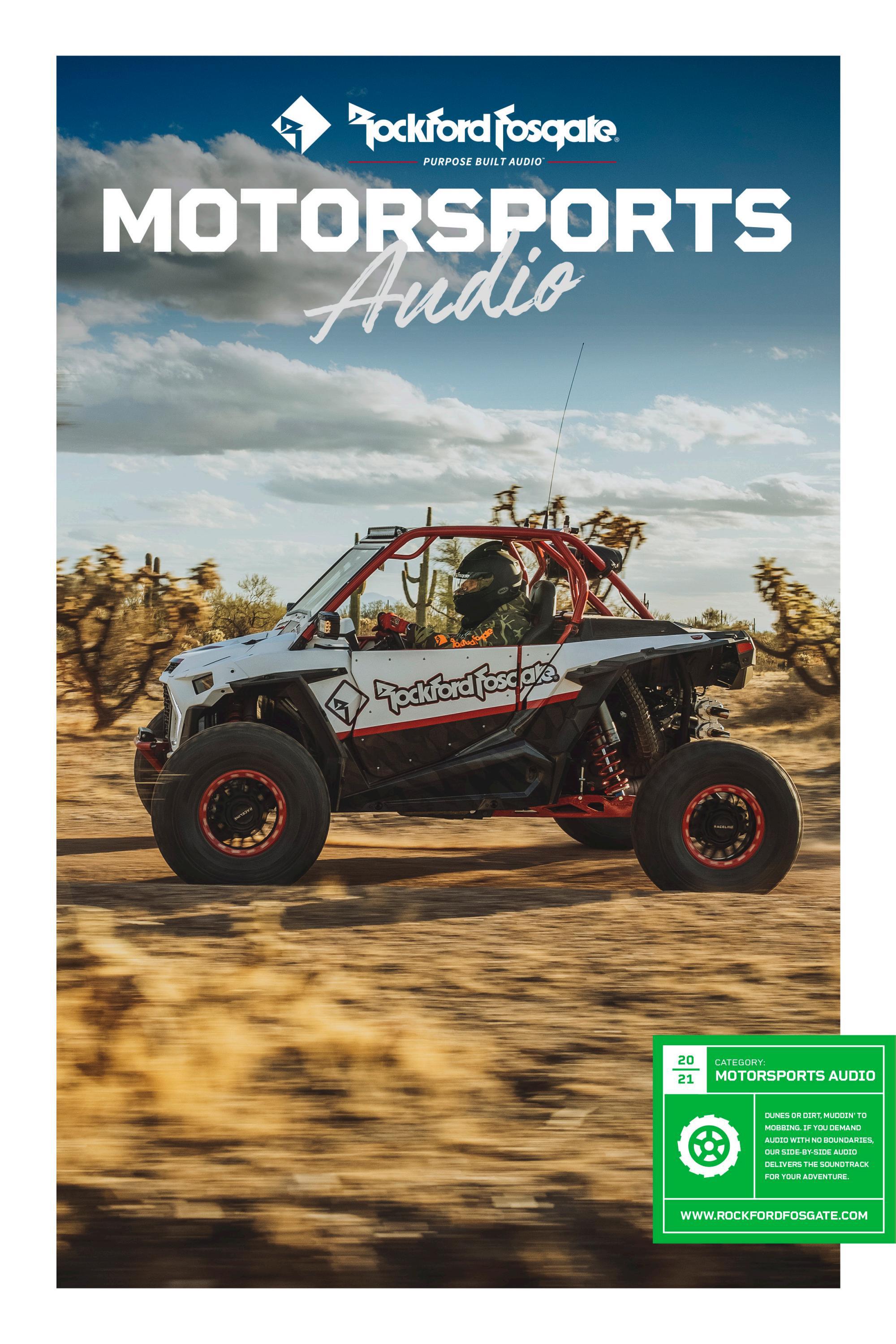 2021 Motorsports Audio Catalog by Rockford Fosgate Issuu
