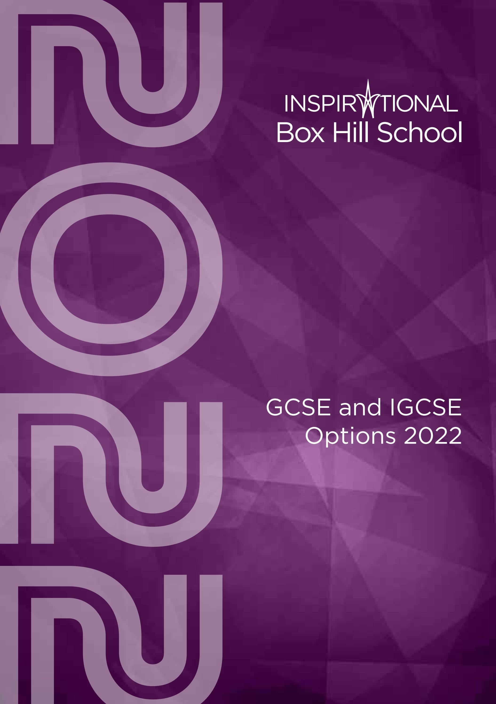 Box Hill GCSE Options by Box Hill School Issuu