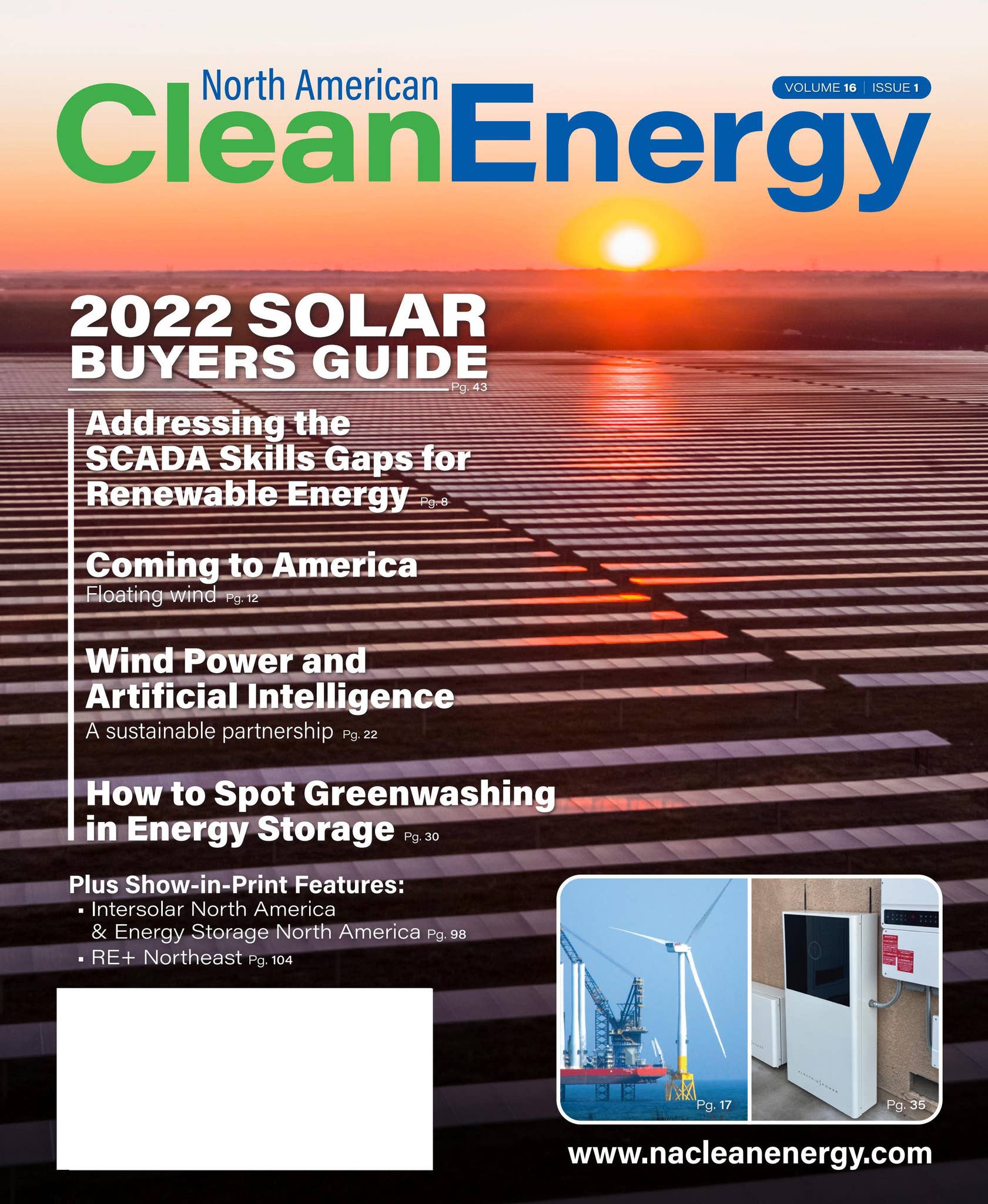North American Clean Energy January/February 2022 Issue by North ...