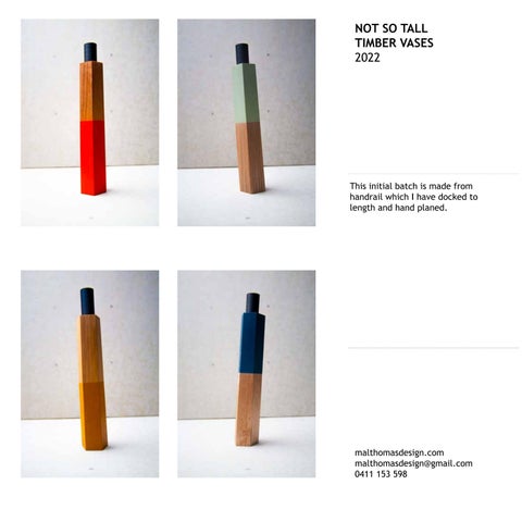 Not So Tall Timber Vases 第 11 页