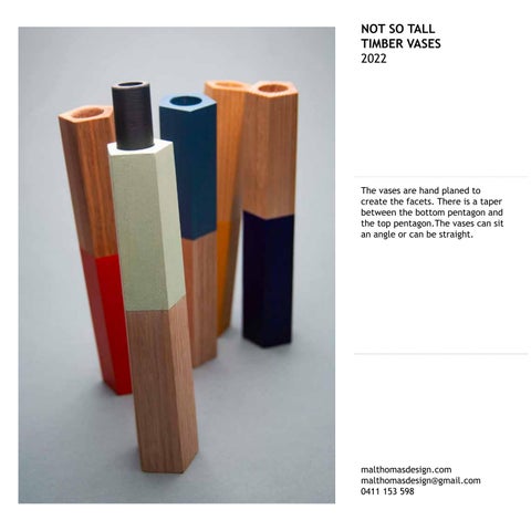 Not So Tall Timber Vases 第 4 页
