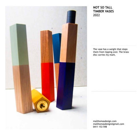 Not So Tall Timber Vases 第 5 页