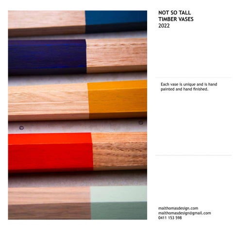 Not So Tall Timber Vases 第 7 页